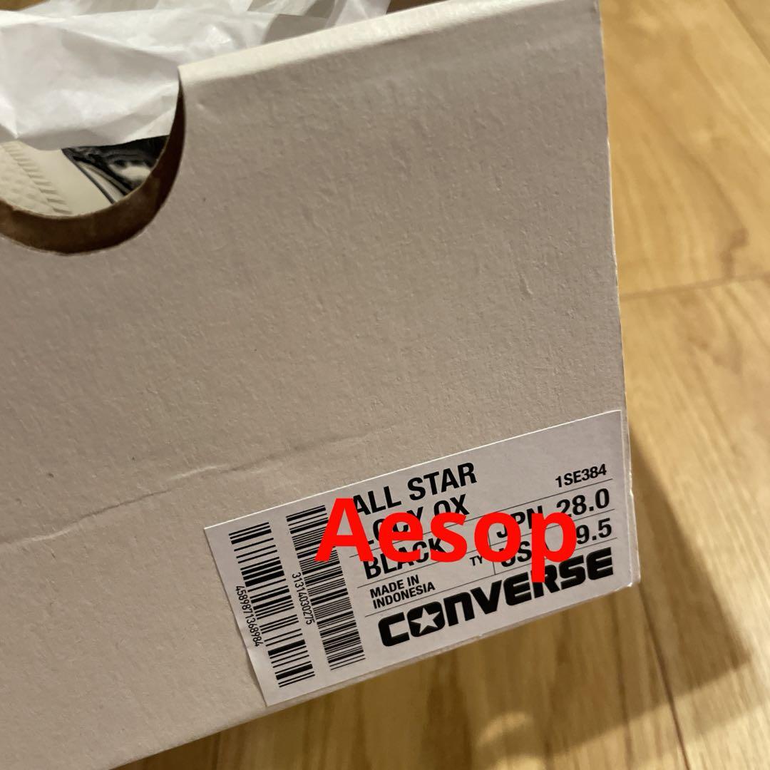 28 Converse All Star Lgcy OX Black レガシー