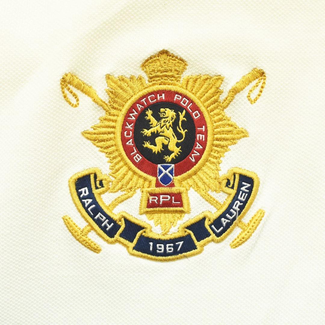【ビックポニー】 POLO ラルフローレン 半袖 刺繍 ポロシャツ XS 白