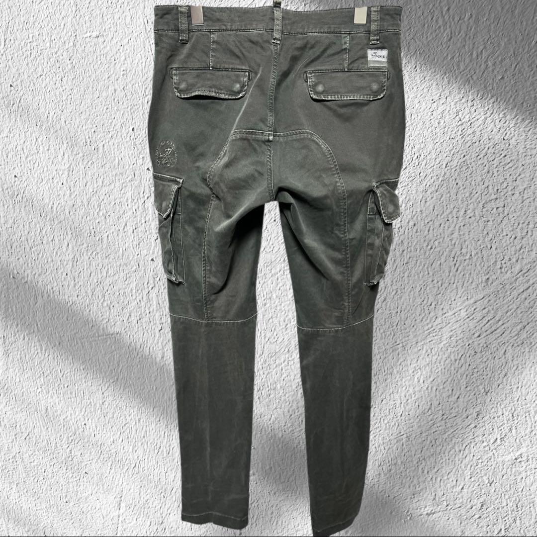 ✅MASON'S メイソンズ スタッズ カーゴパンツ VINTAGE加工 古着