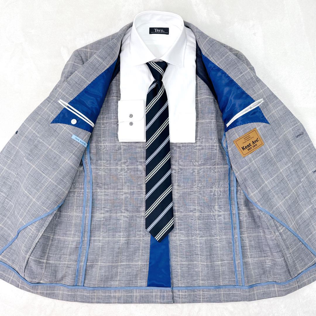 Kent.Ave ケント XL リネン混 アンコン サマージャケット
