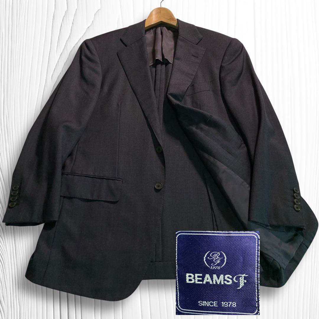 BEAMS f テーラードジャケット 日本製 ウール100% ビジネスジャケット