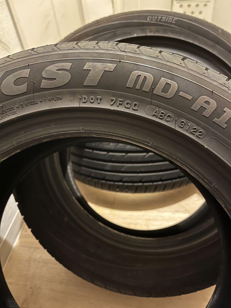 送料込！22年製！バリ山！美品！CST MD-A1 205\55-16 3本