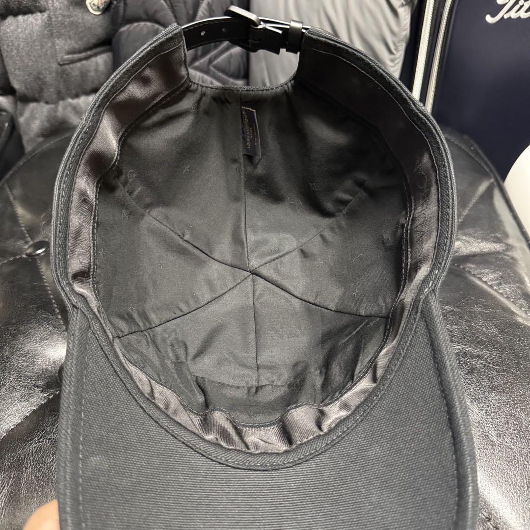 Louis Vuitton ブラック ベースボールキャップ