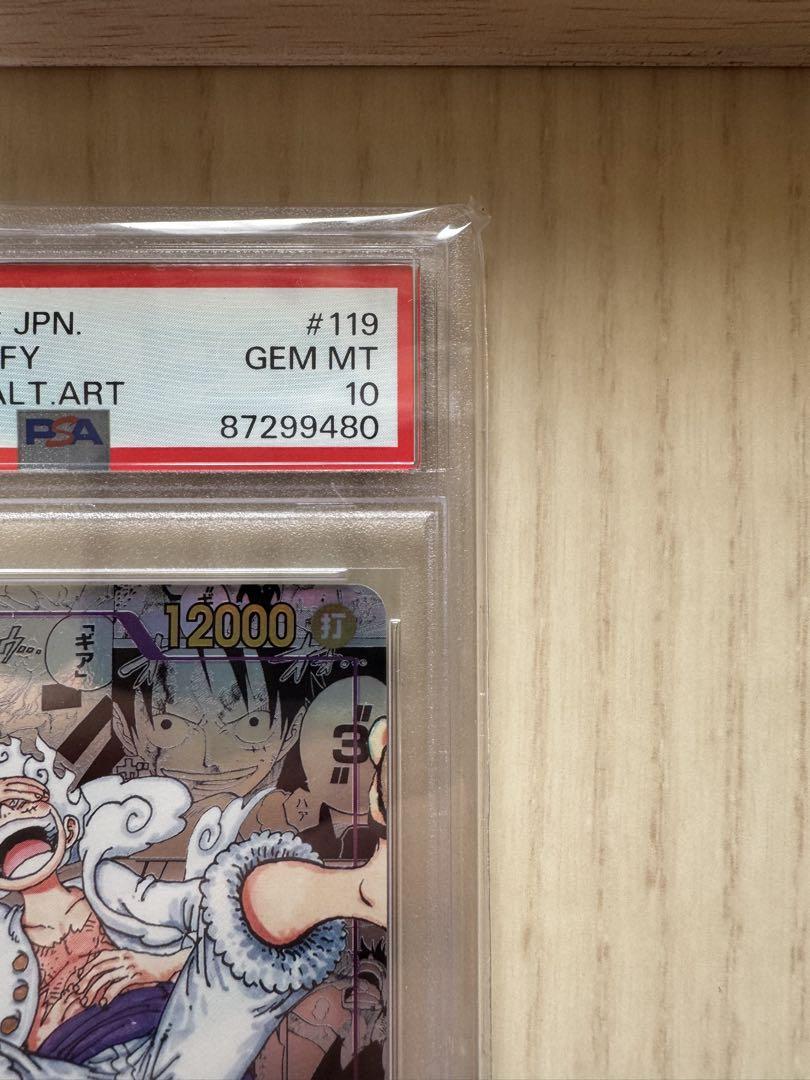 PSA10 ニカ　モンキー・D・ルフィ　コミパラ　ニカルフィ　ワンピースカード