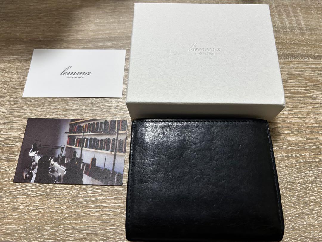 【⠀定価17.600円⠀】lemma マリスコ ネイビー lemma レンマ Marisco マリスコ コンパクト財布 二つ折り財布