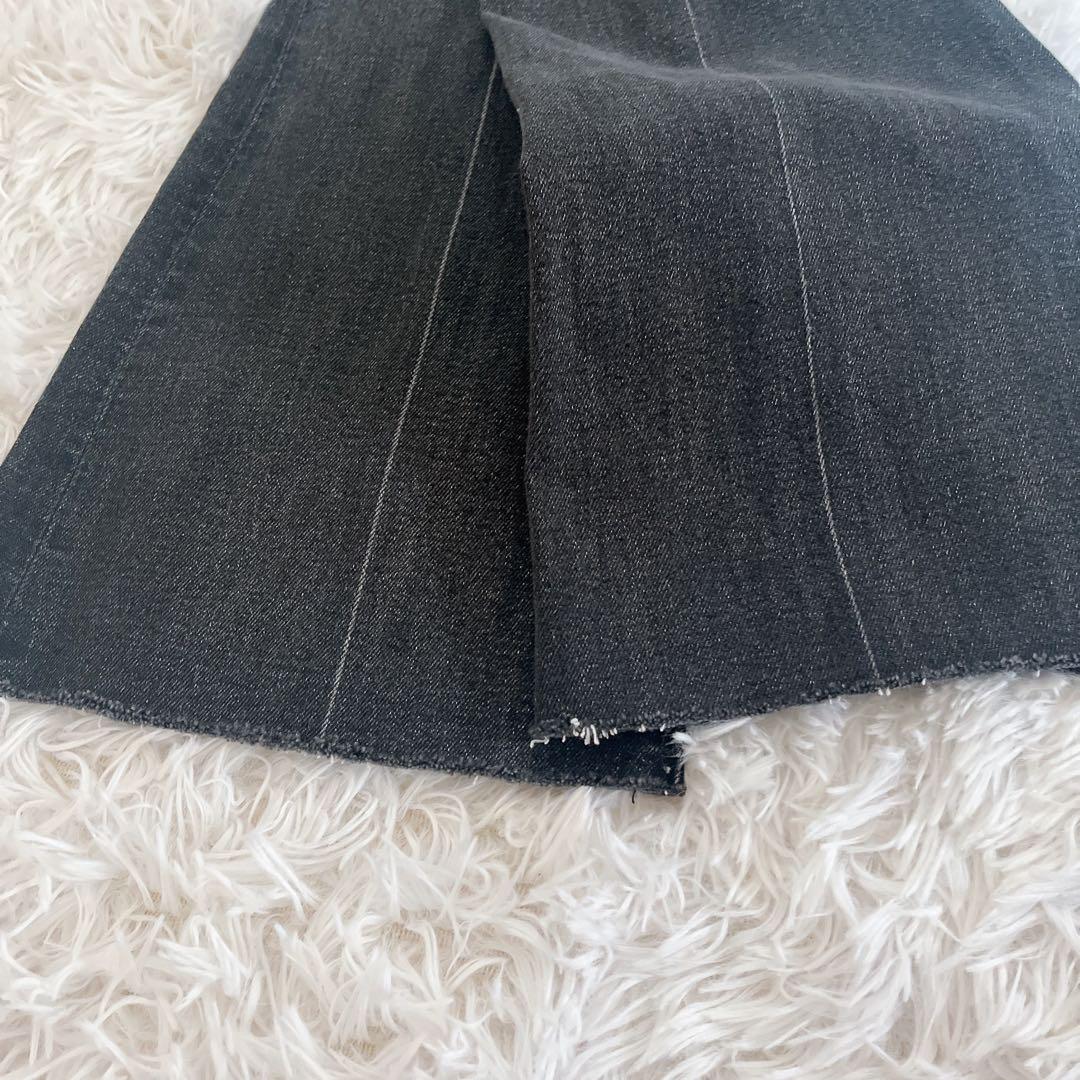 【anuans 】美品 Semi flare denim サイズ0