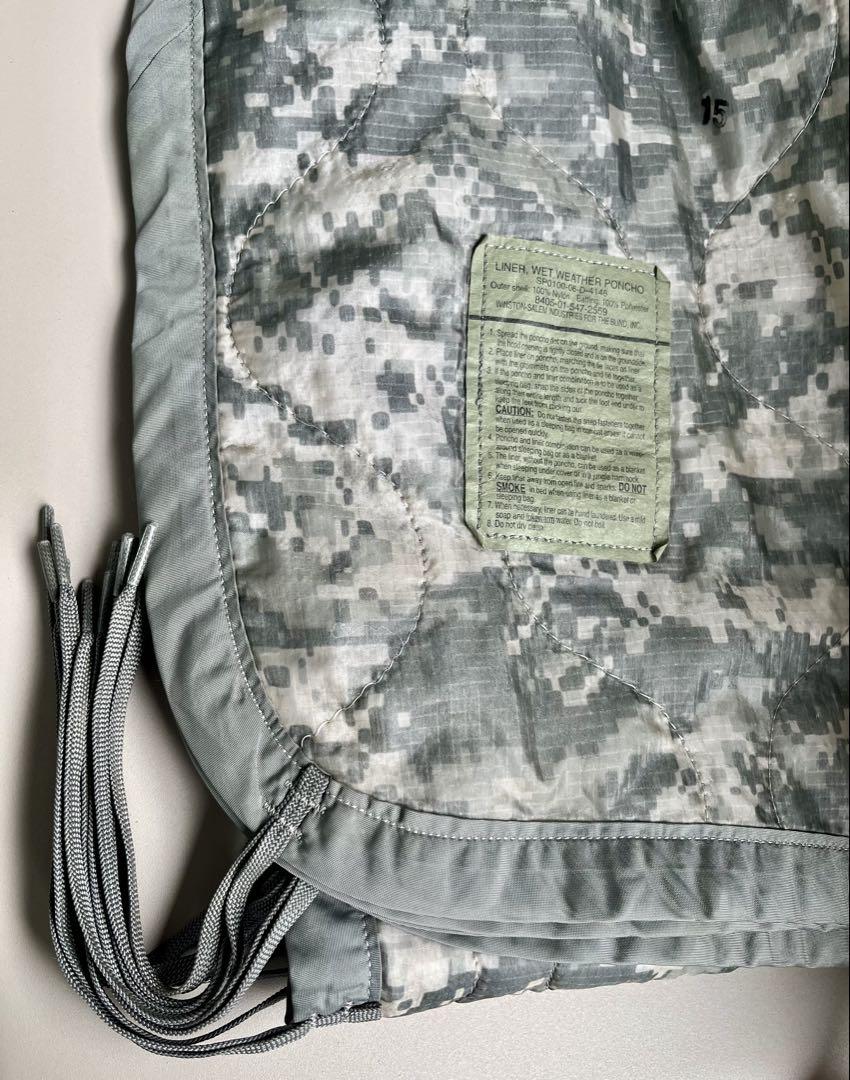 S様専用 米軍放出 未使用品 ポンチョライナー キルティング　1枚 美品 ③
