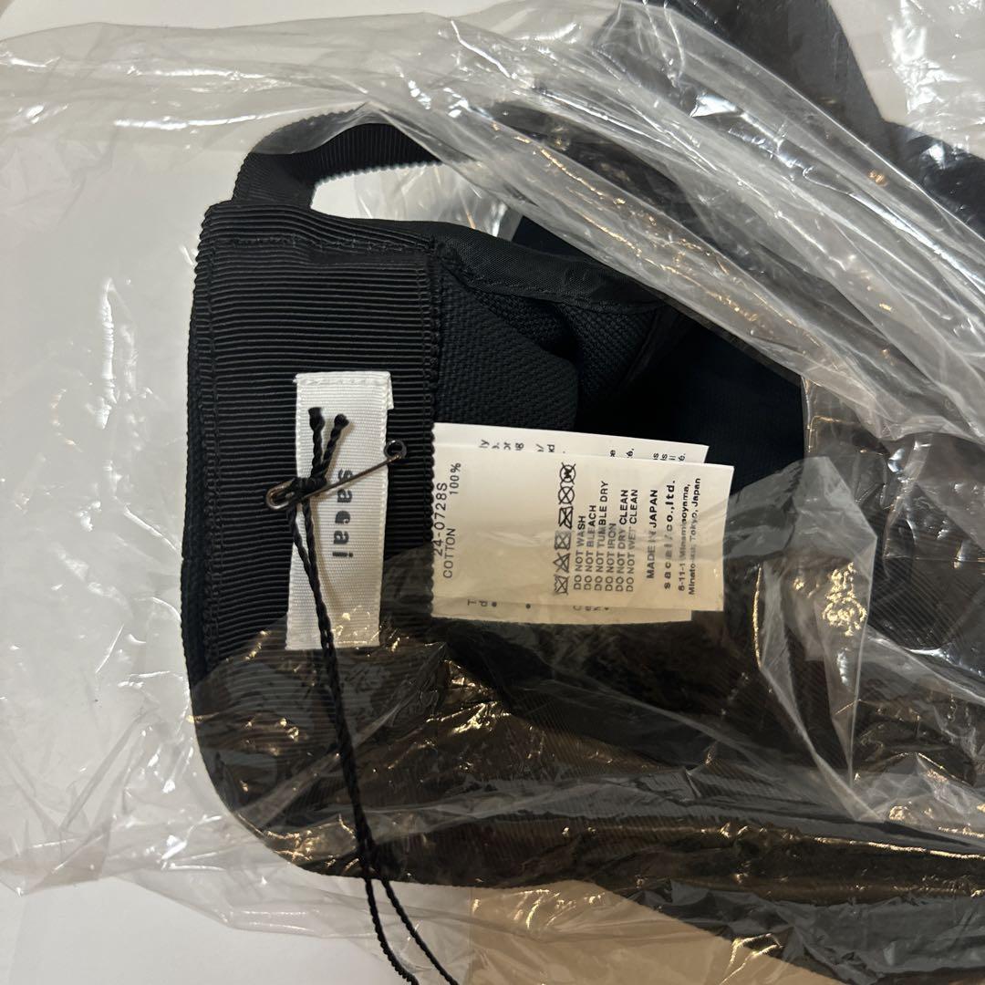 新品 sacai Carhartt WIP Duck Cap 黒 サカイ
