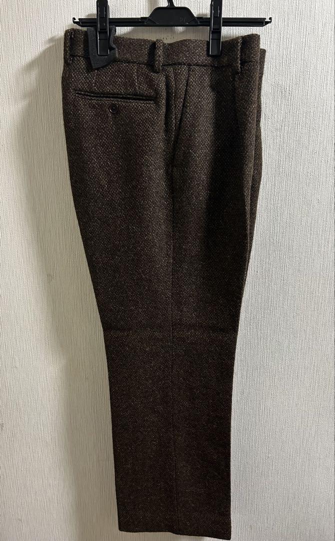 パンツ LAMA SHETLAND WOOL TWEED SLAC KS size4
