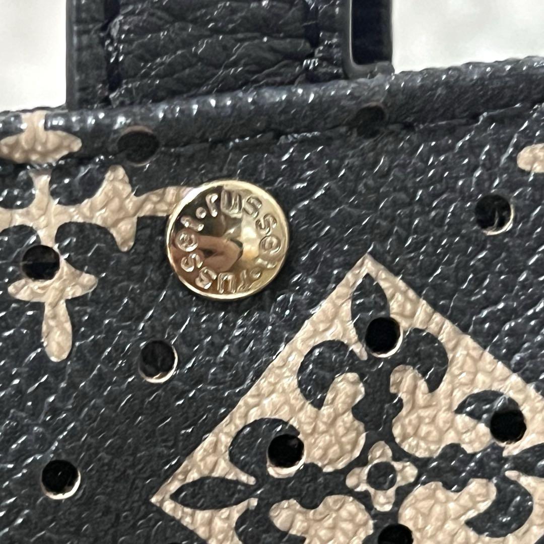 超特価セール開催！！ 美品 ラシット パンチング トートバッグ モノグラム レザー A4 バッグ