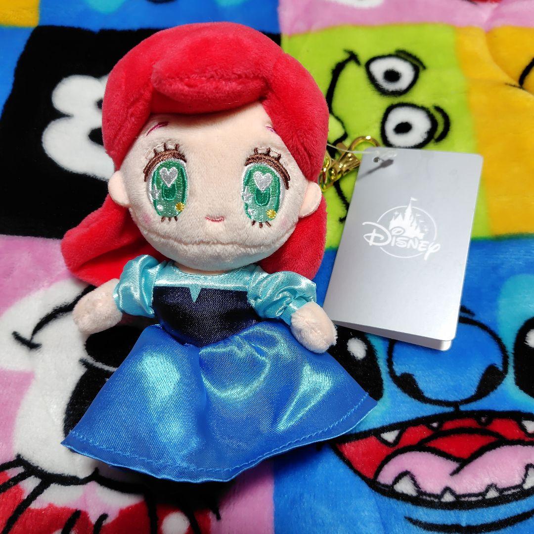 ディズニーストア アリエル ぬいぐるみ キーチェーン TINY