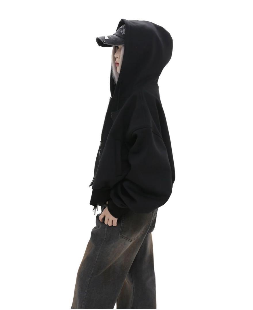 【QS86】zip hoodie