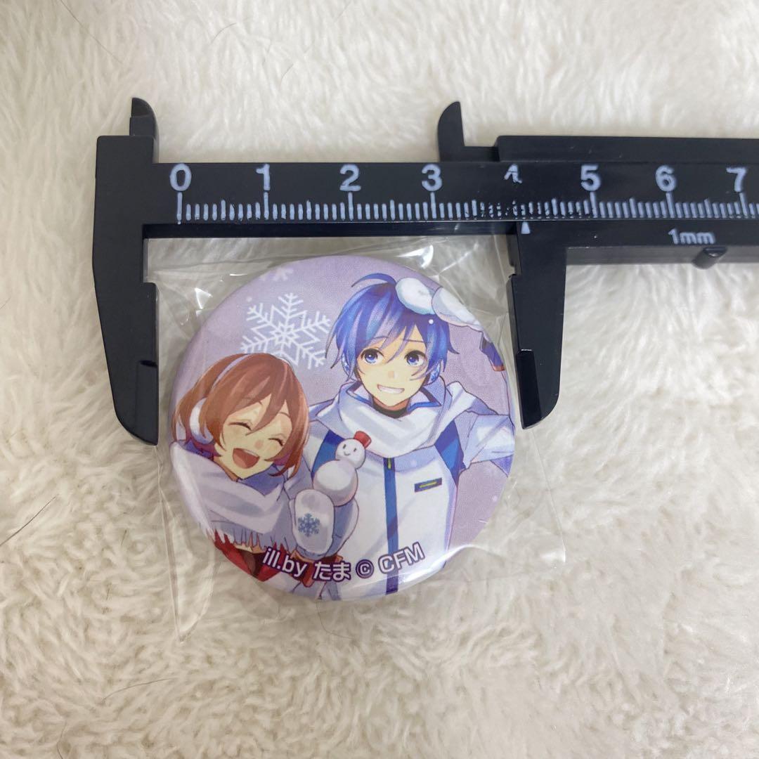 新品✨初音ミク北海道バター飴封入缶バッチ缶バッジ✨KAITO