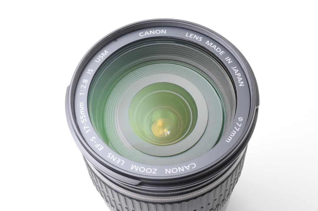 【並品】Canon EF-S 17-55mm F2.8 IS USM 付属品一杯 画像8