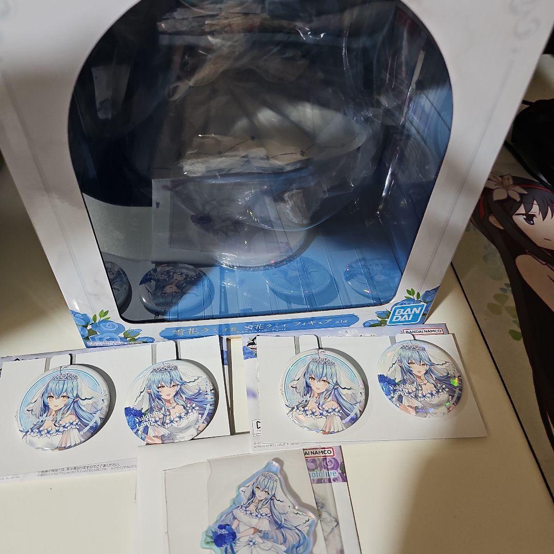 7日まで限定出品！ ホロライブ 一番くじ 雪花ラミィ フィギュア