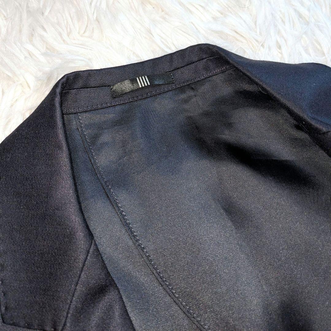 【極美品】スーツセレクト　シルク混　スリーピーススーツ　リバーシブル　Y5