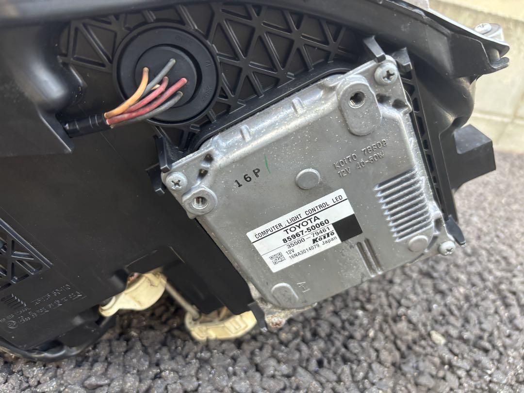 レクサス LS600h 中期 ヘッドライト 動作確認済み 送料込 LS460