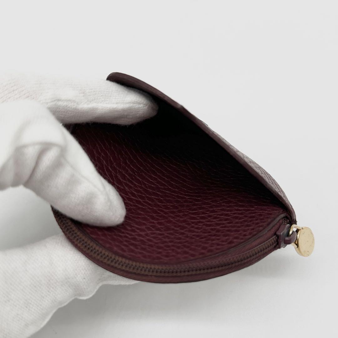 極美品】 Cartier レザー コインケース 丸型 小銭入れ マスト