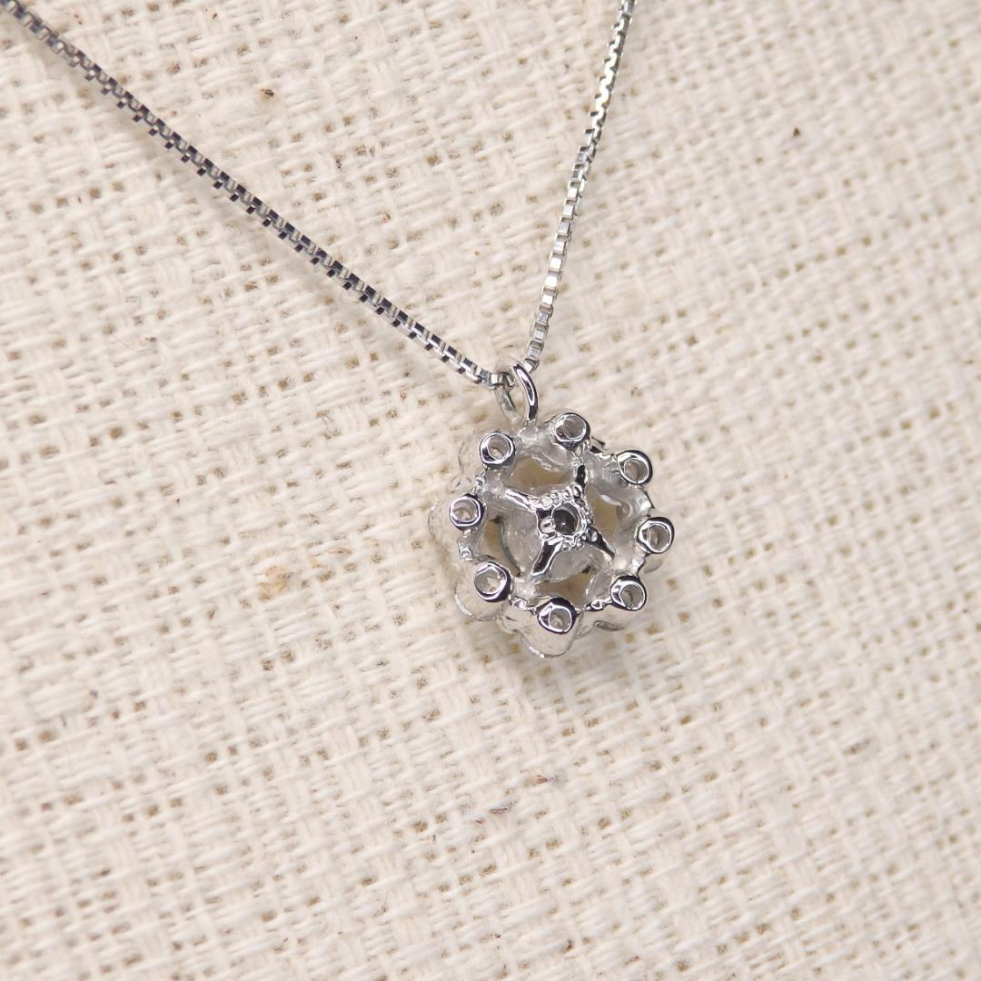 アレキサンドライト ネックレス 0.155ct Z0297 プラチナPt取り巻き