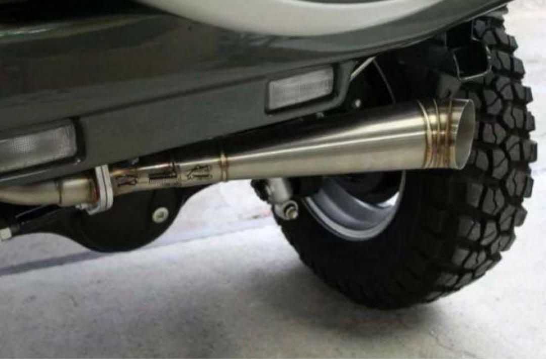 ジムニー jb23 ステンレス マフラー