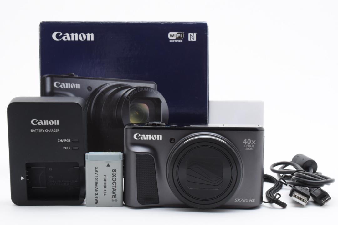 美品 Canon PowerShot SX720 HS 元箱付き 1086