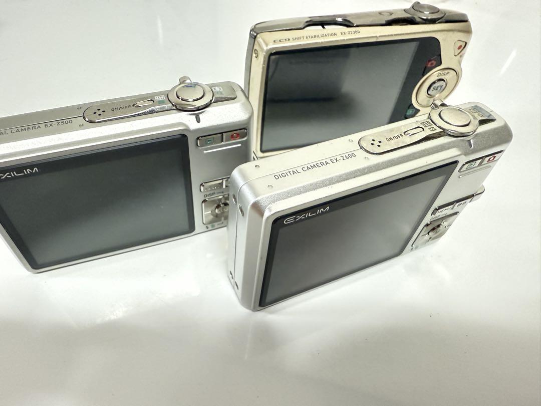 CASIO EXILIM デジタルカメラ 3台セット {ジャンク}