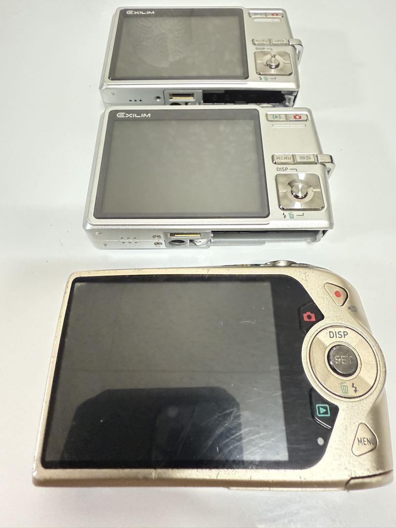 CASIO EXILIM デジタルカメラ 3台セット {ジャンク}