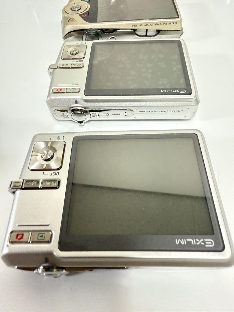 CASIO EXILIM デジタルカメラ 3台セット {ジャンク}