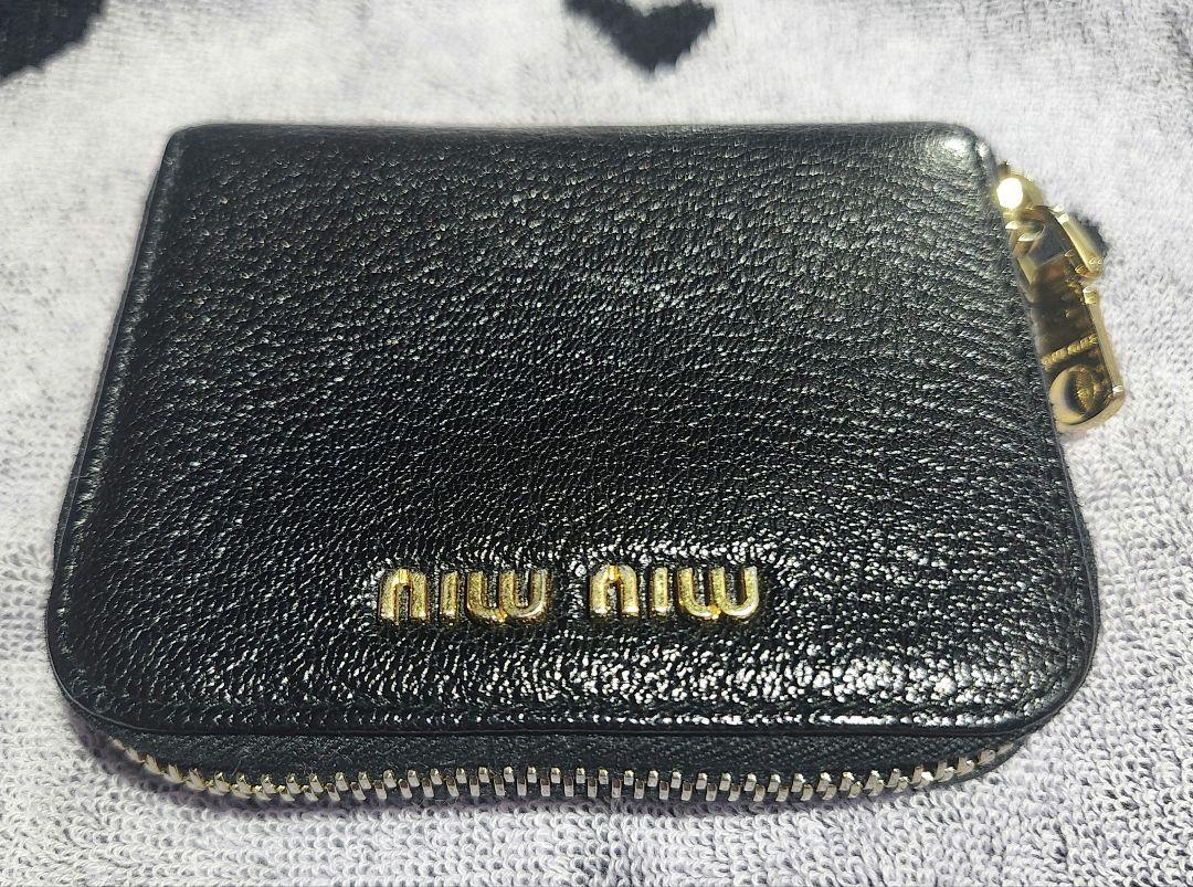 MIUMIU ミュウミュウ コインケース 黒