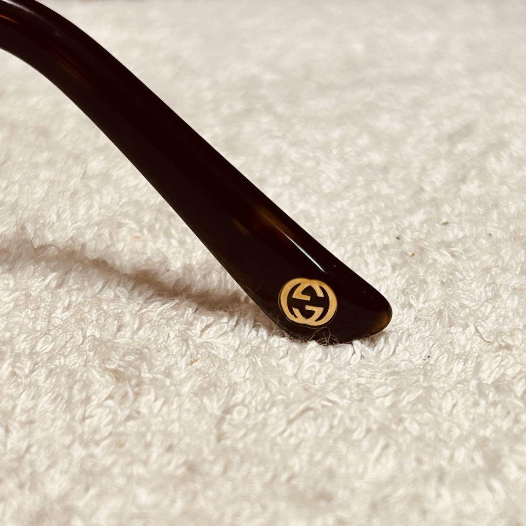 美品 GUCCI グッチ サングラス バンブー