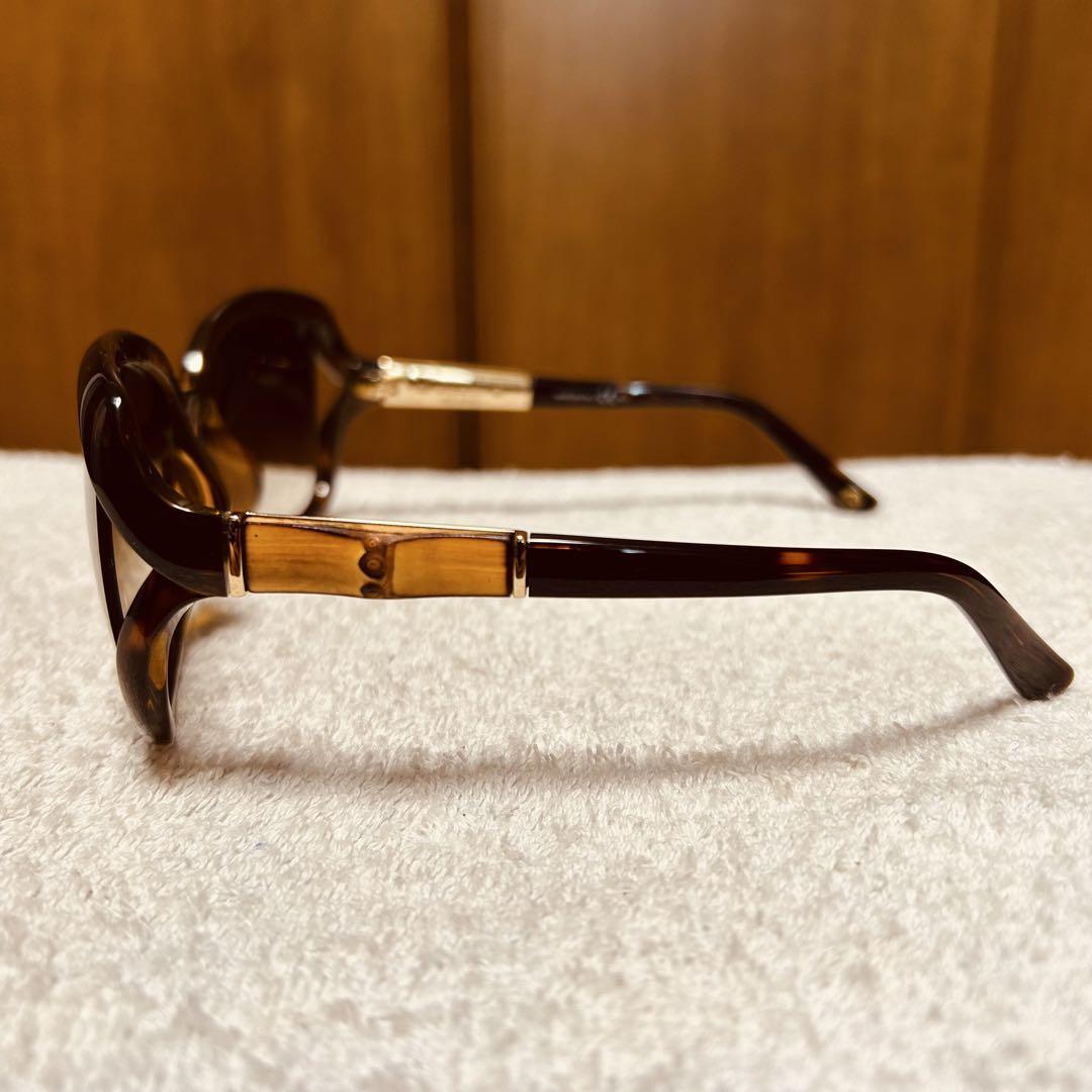 美品 GUCCI グッチ サングラス バンブー