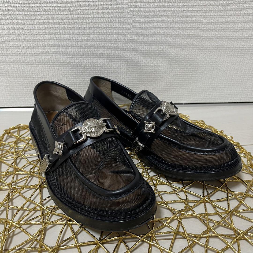 TOGAPULLA トーガプルラ メッシュローファー 画像5