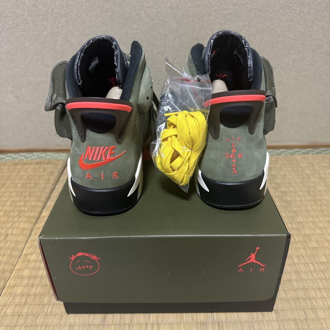NIKE AIR JORDAN 6 RETRO travis scott 新品