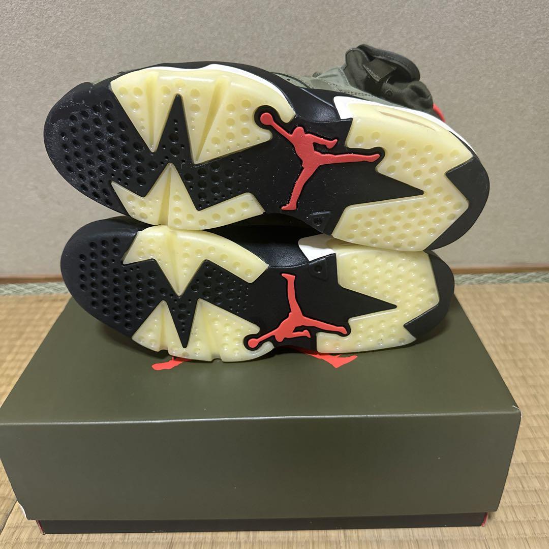 NIKE AIR JORDAN 6 RETRO travis scott 新品