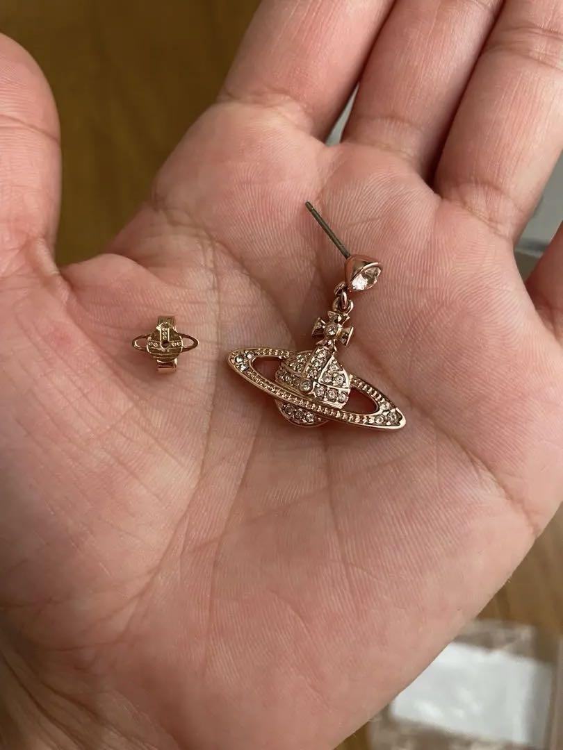 Vivienne Westwood ローズゴールド ピアス