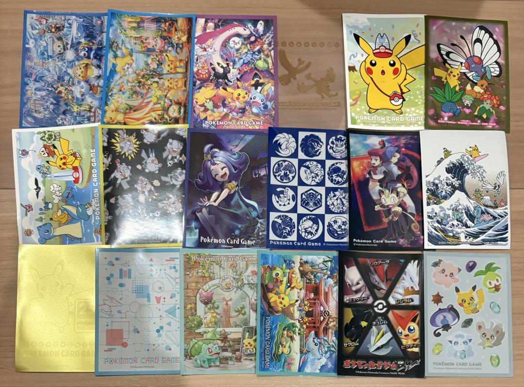 ポケモン デッキシールド スリーブ 185種類