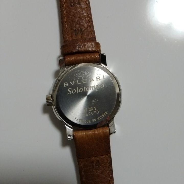 BVLGARI レディース 時計 シルバー/ブラウン