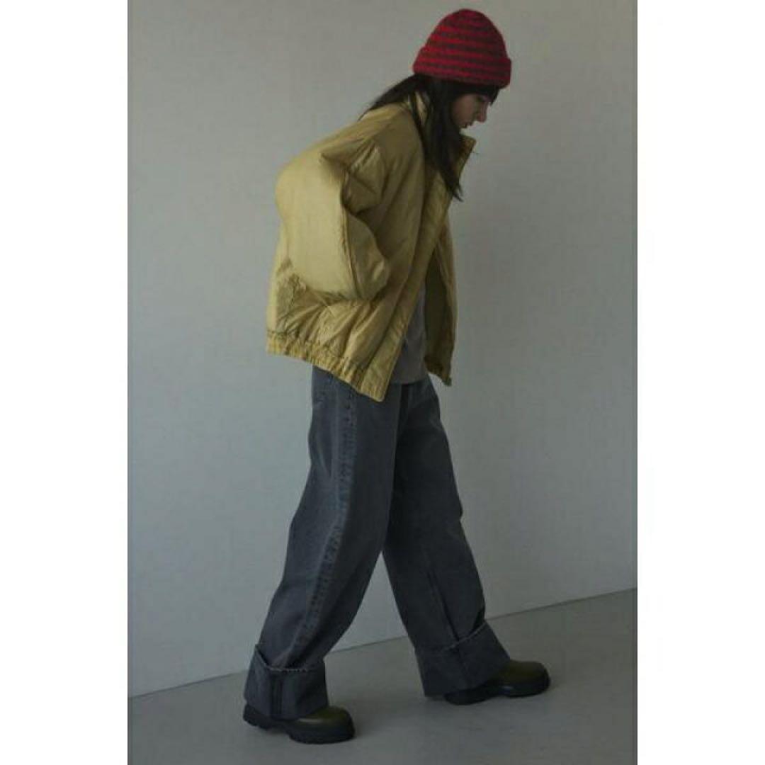 BLACK BY MOUSSY over size blouson YEL 中綿