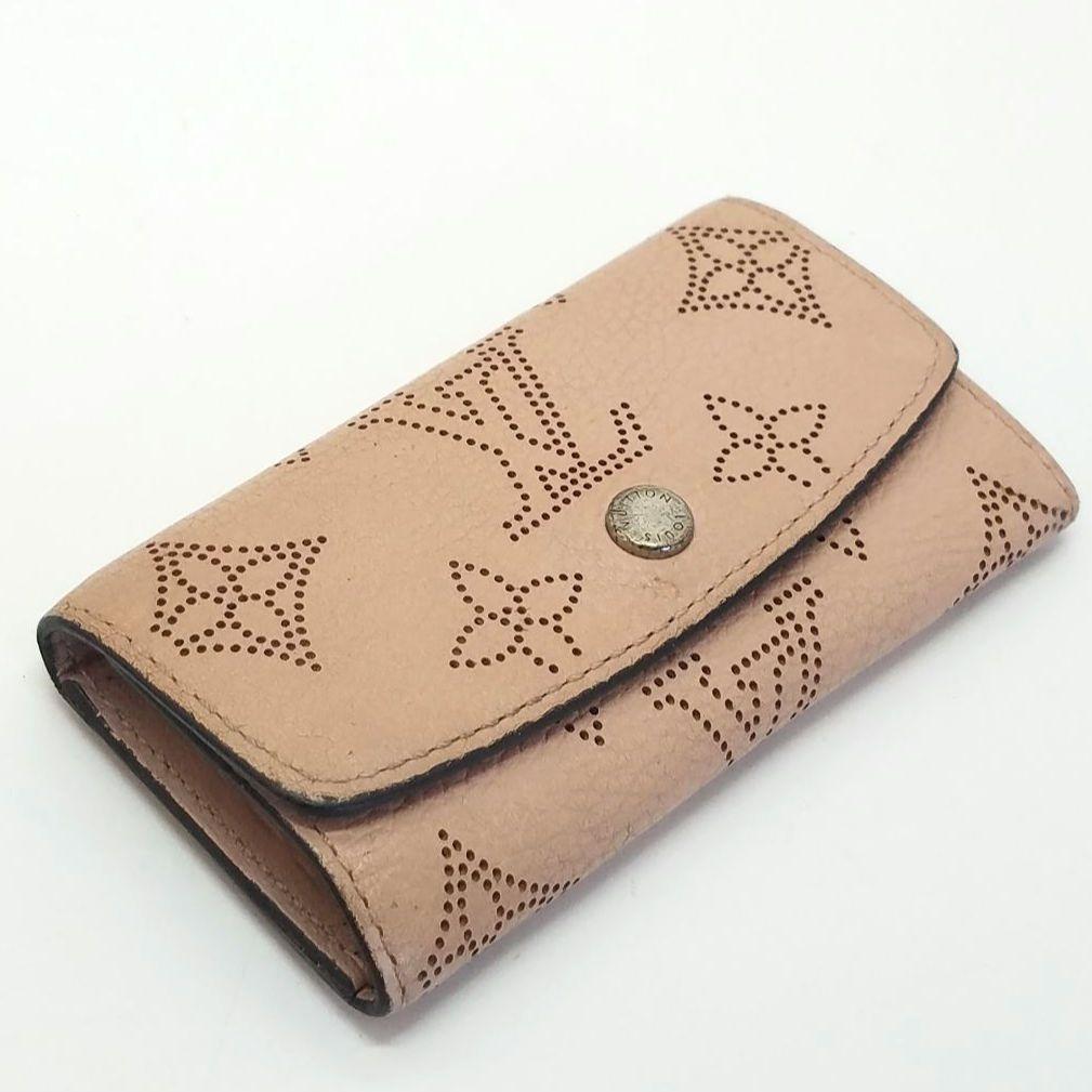 ルイヴィトン マヒナ マグノリア ピンク キーケース 4連