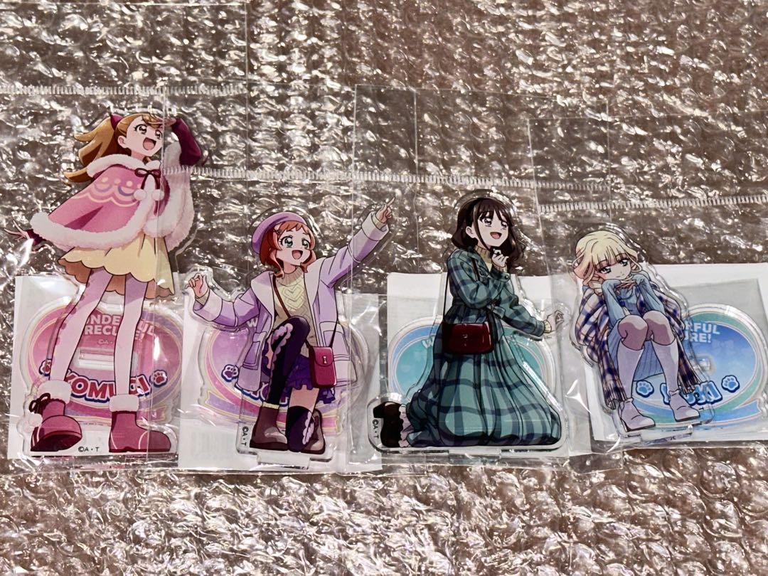 【未開封】ドリームステージ 限定 アクリルスタンド 全4種　わんだふるぷりきゅあ わんだふるぷりきゅあ ドリームステージ 限定 アクリルスタンド
