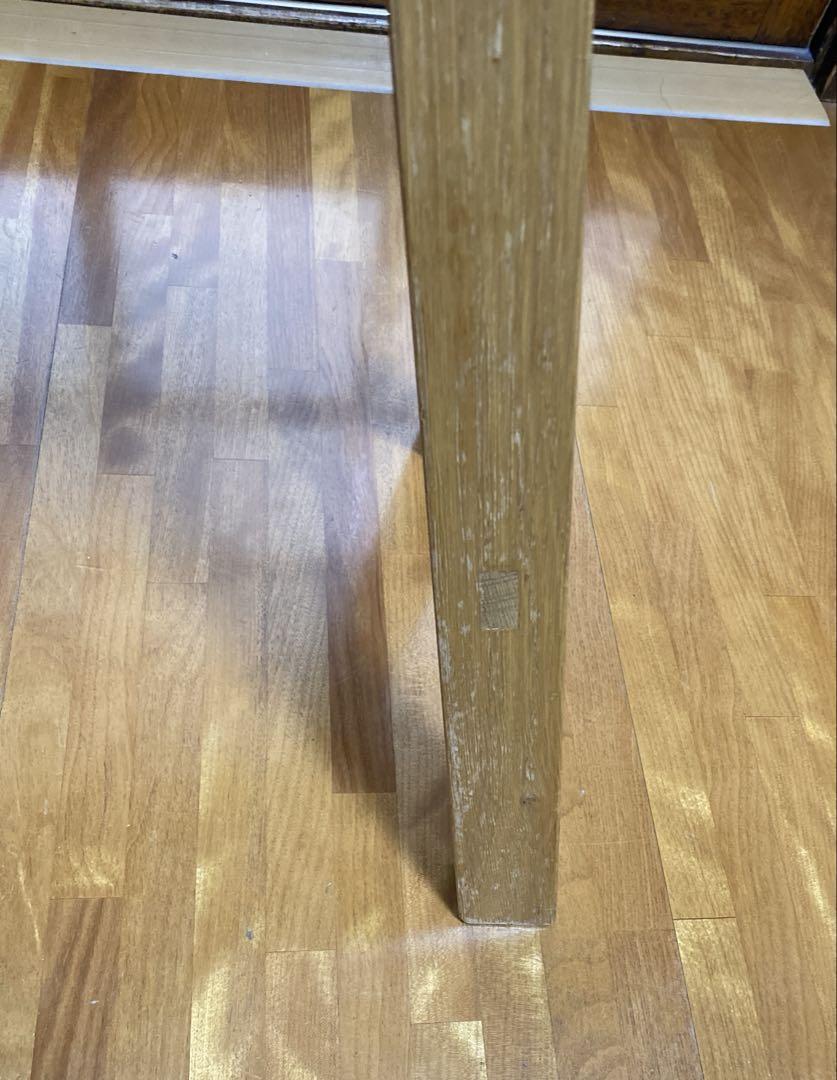 無印良品　オーク材　ベンチ　スツール　小