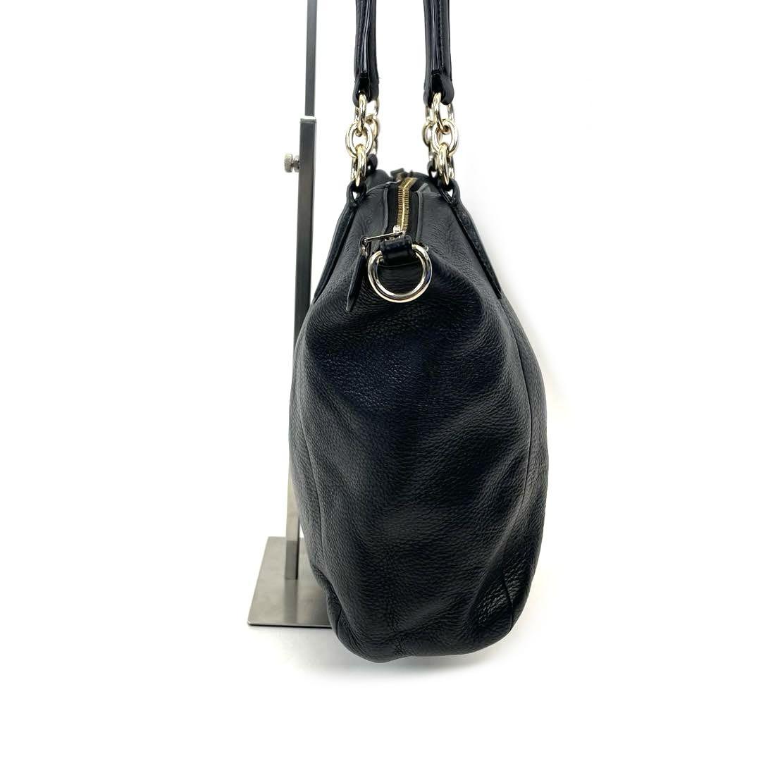【10％OFF】 COACH コーチ ぺ ブラック トートバッグ サッチェル ケルシー バッグ