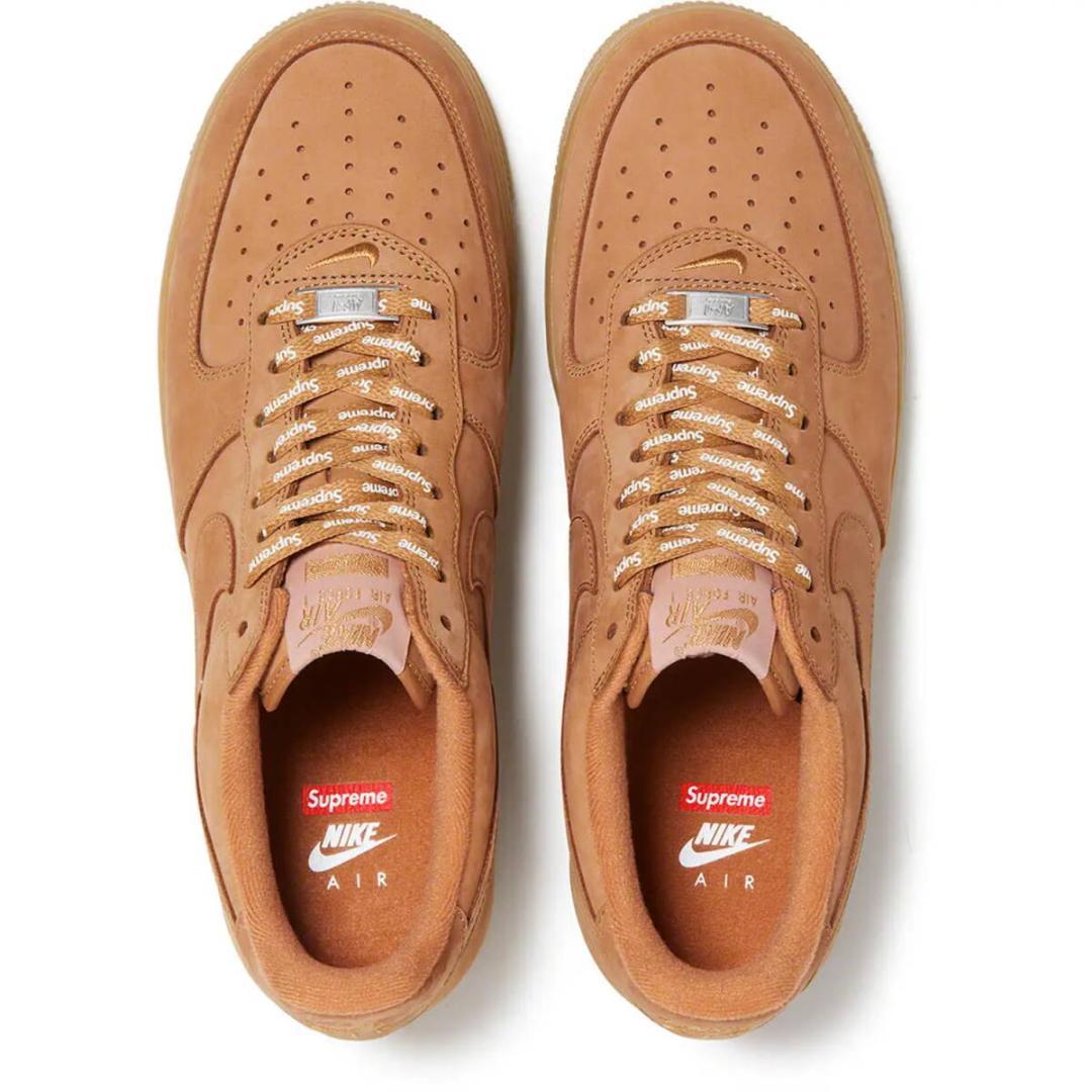 靴 26cm Supreme Nike Air Force 1 Low Wheat