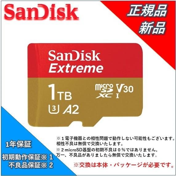 20.サンディスクExtreme microSDカード1TB .18