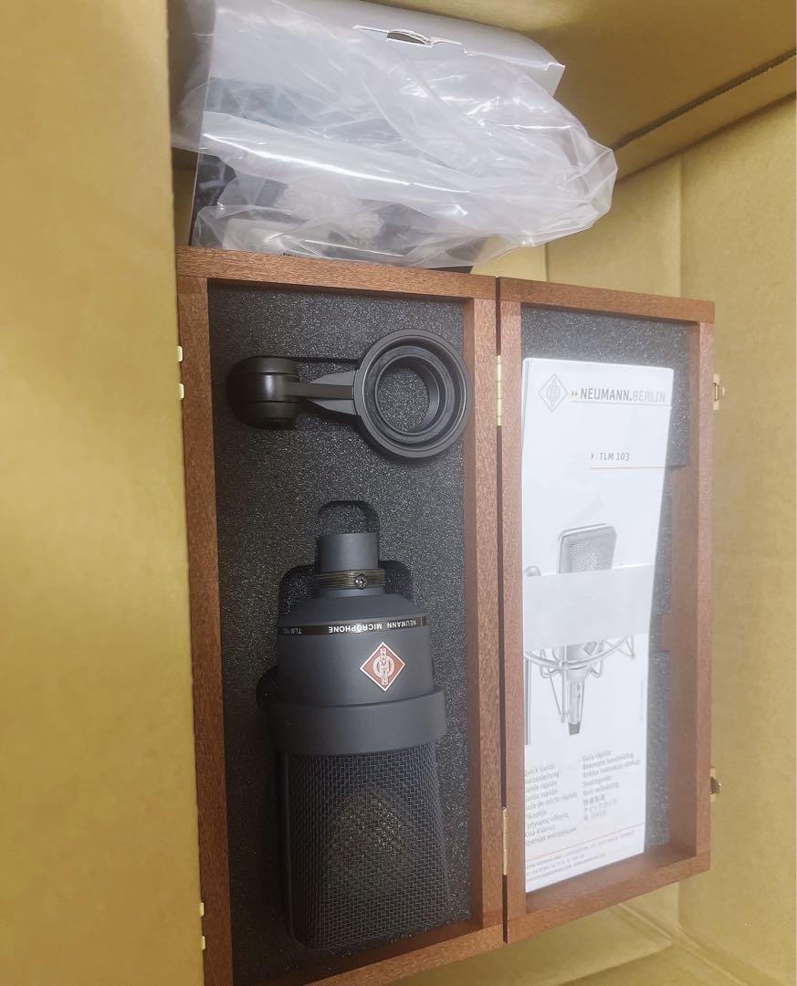 neumann tlm103ブラック　ほぼ新品