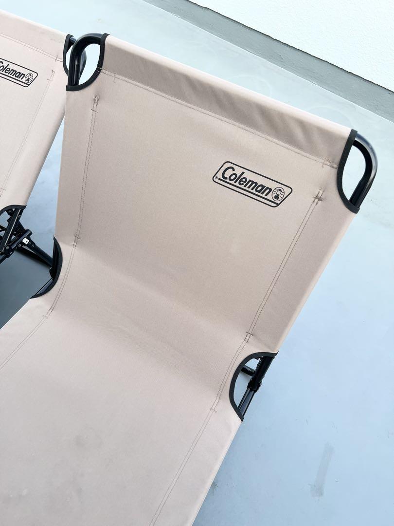Coleman コールマン コンバータ コット リクライニングチェア 2個セット