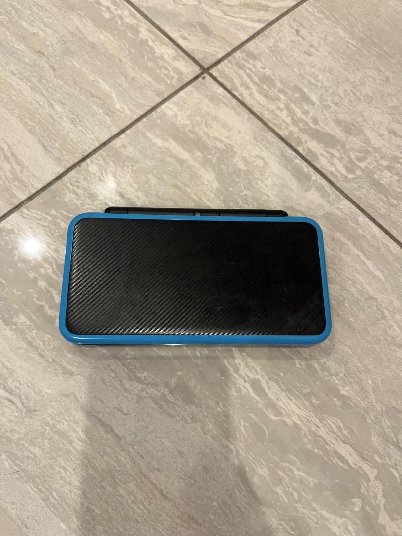 動作品 ニンテンドー New 2DS LL ブラック×ターコイズ 本体