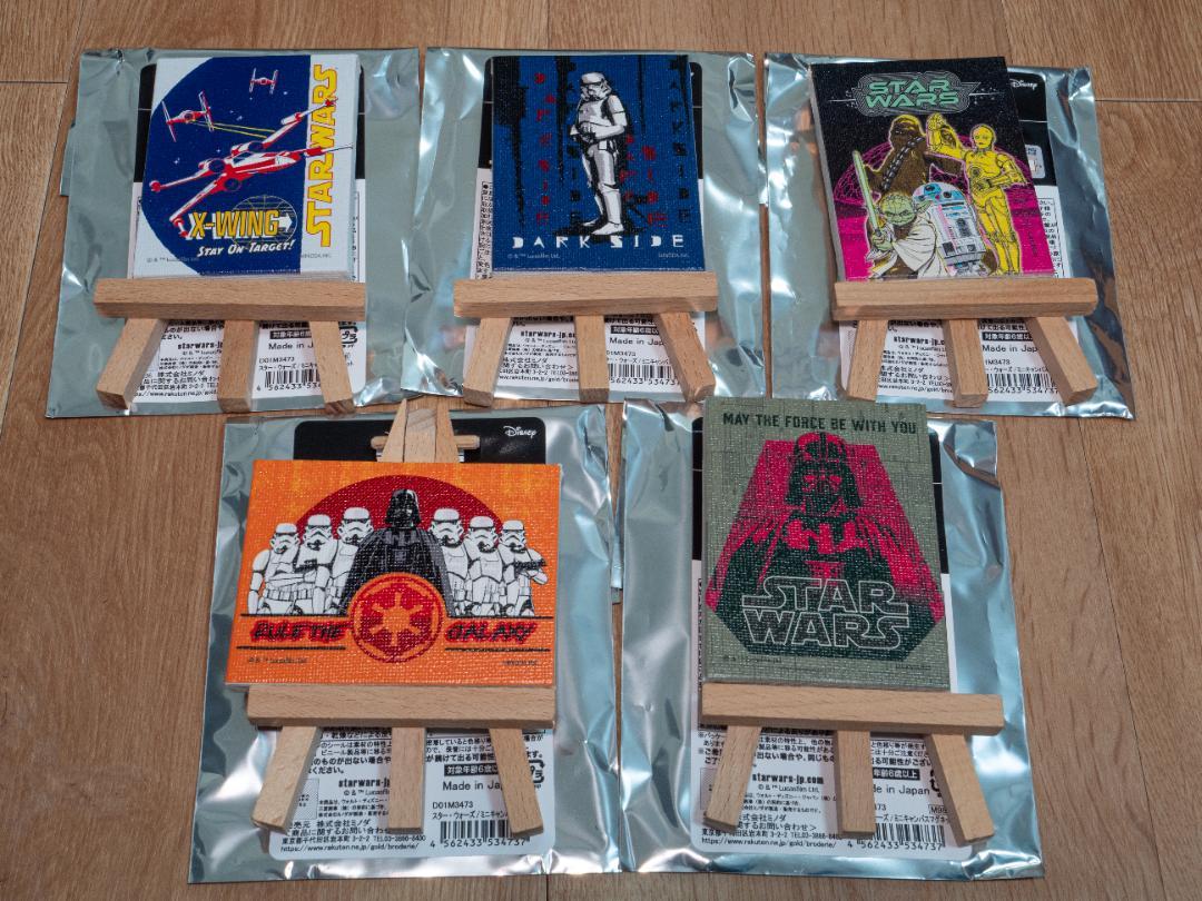 【バラ売り対応可】スターウォーズ　ミニキャンバスマグネット　5種シークレット含む バラ売り対応可】スターウォーズ ミニキャンバスマグネット 5種
