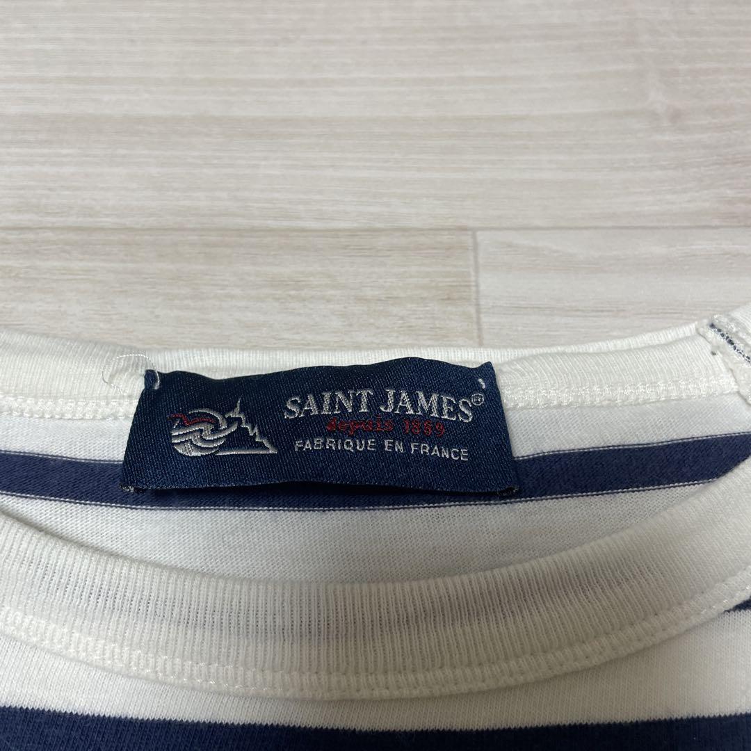 SAINT JAMES ストライプ 半袖Tシャツ SAINT JAMES セントジェームス ストライプ 半袖 Tシャツ