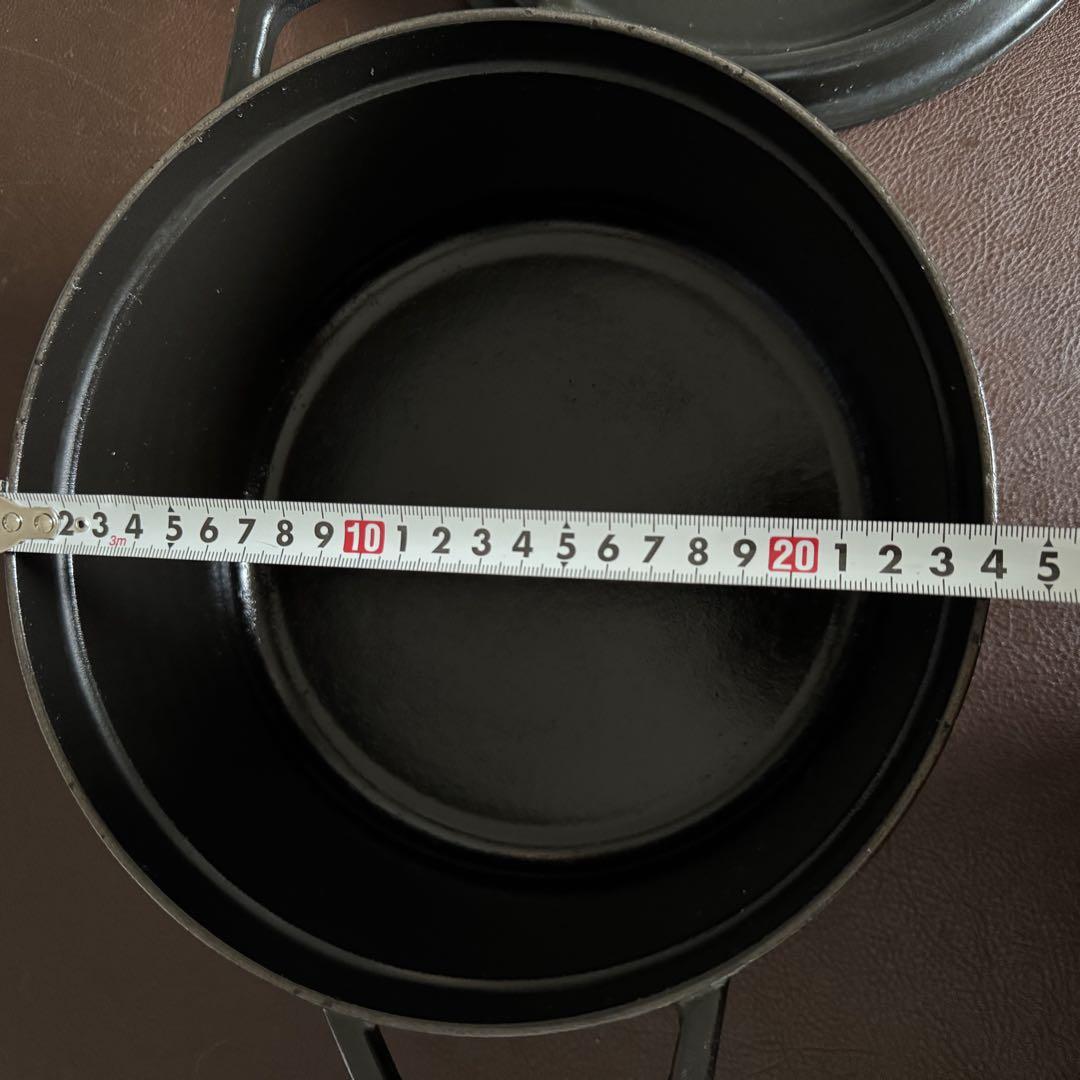 STAUB LA COCOTTE ストウブ ココット 24㎝ 両手鍋 ブラック